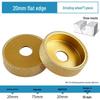 Stone Edge Grinding Wheel for French Edge Granite & Marble Tile - Trimming, Rounding, and Grooving with Angle Grinder