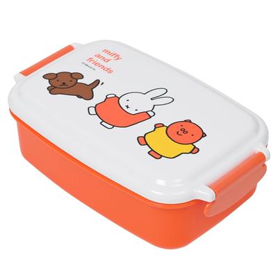 Kutsuwa Miffy Square Sealed Lunch Box Miffy Kids Lunch Series MF808