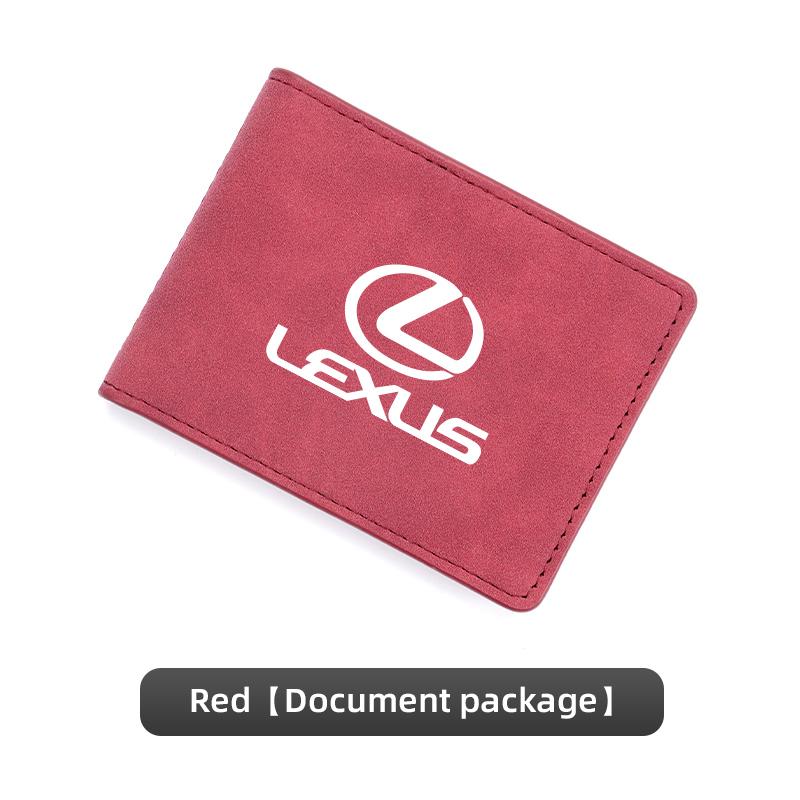 Car Driver License Wallet ID Credit Card Holder For Lexus RX300 IS200 IS250 ES350 Ct200h UX250h NX300h RX350 ES300h RX400h LS GS