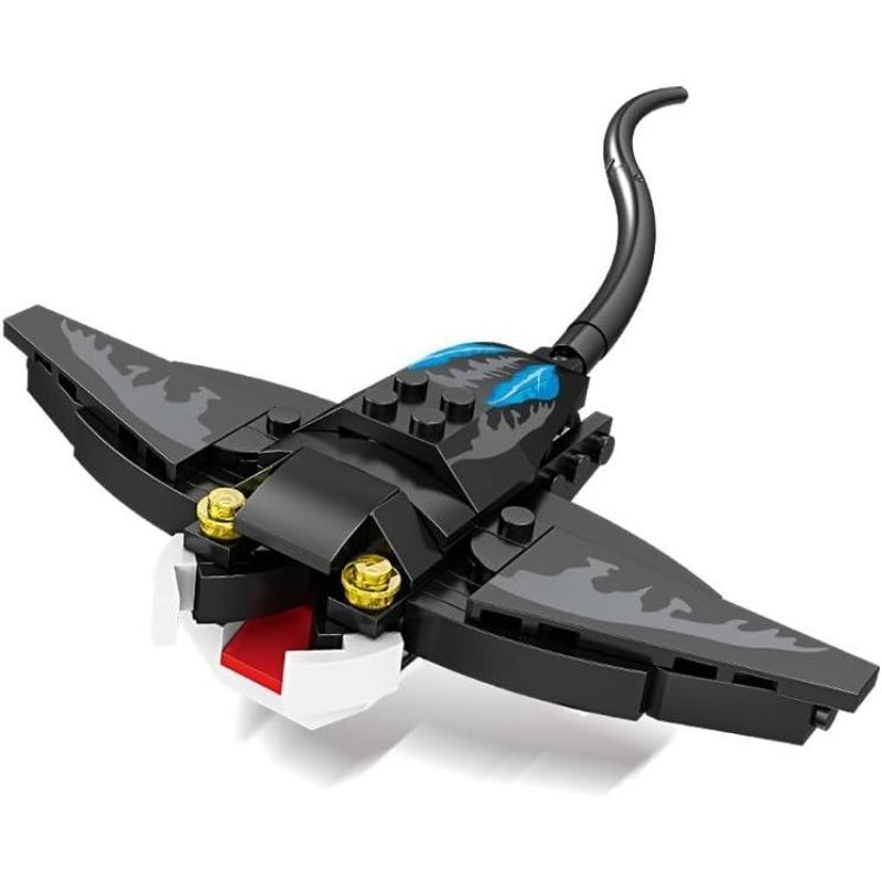 Insect Story Series Building Blocks Bee Dragonfly Ladybug Snail Mini Model Bricks Desktop Decoration Children's Christmas Gifts