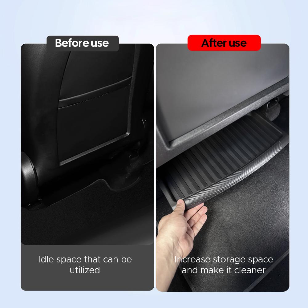 For Tesla New Model Y 2025 Launch Juniper Under Seat Storage Box Drawder With Lids ABS Material Interior Accessories