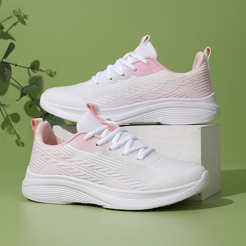 Brand women's shoes light running shoes 2025 spring new breathable running shoes children's soft elastic shock-absorbing sports shoes women