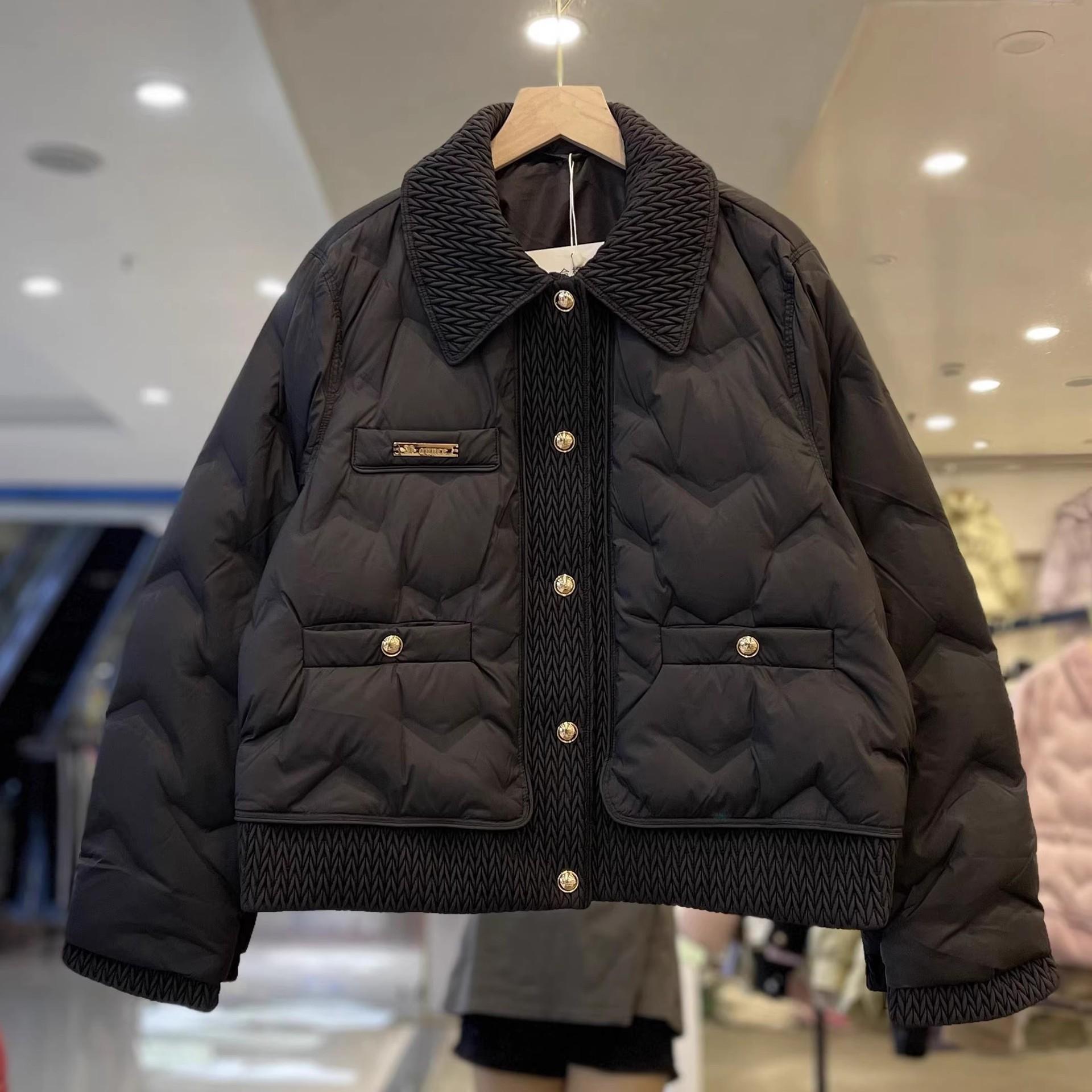 

Женские хлопковые стеганые пальто осень-зима легкие модные стеганые куртки с отложным воротником верхняя одежда женские теплые пальто XS