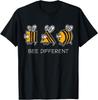 Bee Different Weird Unique Individuel Beekeeper T-Shirt Small