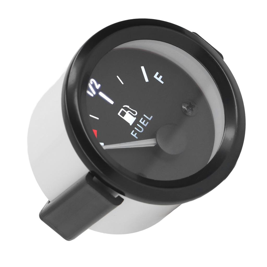 2in Fuel Level Gauge Motorcycle Fuel Tank Meter with LED Backlight for Gasoline Modified Models