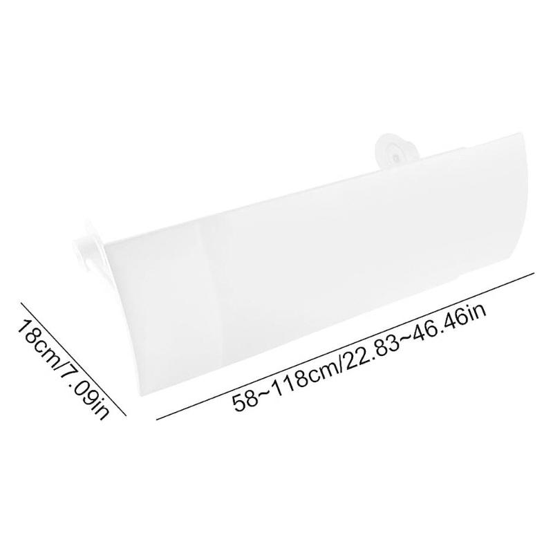 Retractable Air Conditioning Deflector Air Diverter Cover Anti Wind Baffles