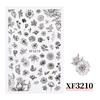 New Nail Applique 3D Waterproof Retro Wind Nail Sticker Nail Jewelry Nail Patch