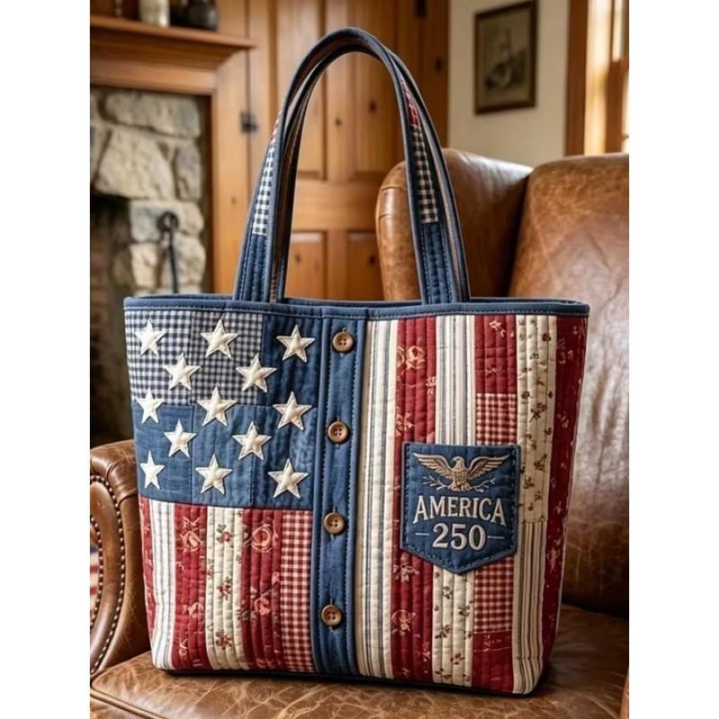 Animal Print Tote Bag - Shoulder Handbag With Zipper Pocket Daily Use Medium Size Street Style