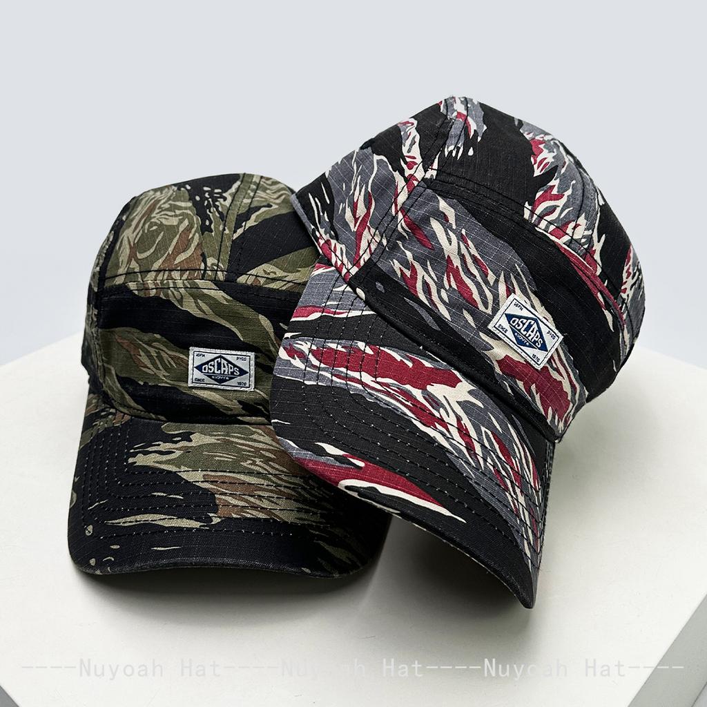 Neue Herren Damen Amerikanisches Camouflage-Patch Buchstaben Baseballkappen Sonnenschutz Persönlich Vielseitig Hip-Hop Schirmmützen Mode Retro Ins