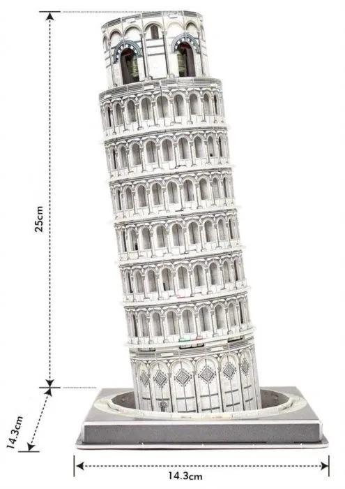 Cubic fun puzzle 3d krzywa wieża w pizie tower of pisa 27 elementów c241h