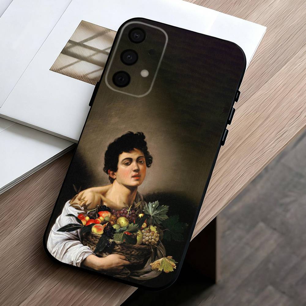 C-Caravaggio-O P-Painting-G Phone Case For Samsung Galaxy A73,A72,A71,A70,A53,A52,A51,Others Soft Black Cover