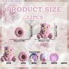25/32/44PCS parent-child bear silicone bead set, perfect for DIY handmade crafts such as keychains, necklaces, bracelets, etc