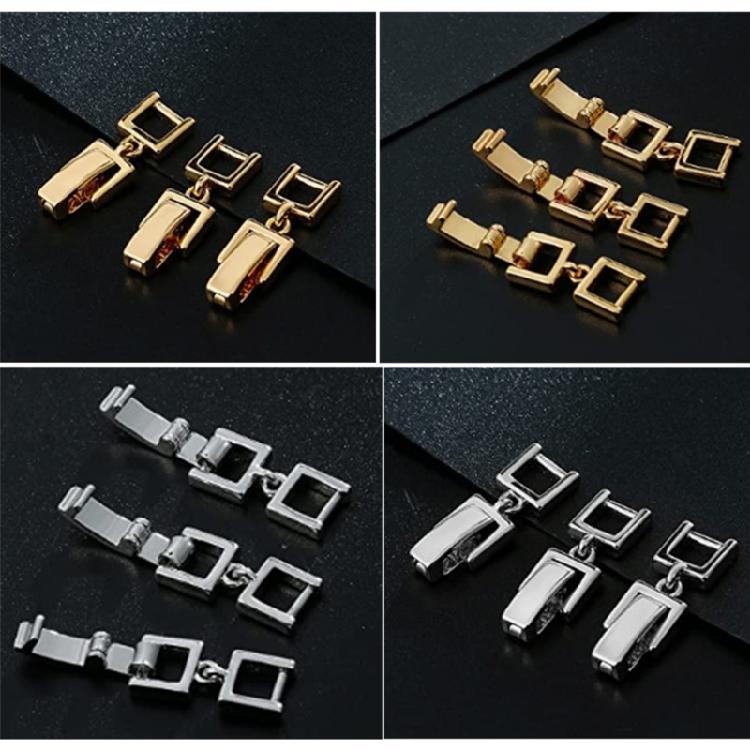 5 Pièces Rallonges de Bijoux Fermoirs Rallonges de Bracelet pour Loisirs Création de Bijoux