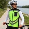 WOSAWE Fahrradweste, ärmellos, winddicht, reflektierende Kleidung
