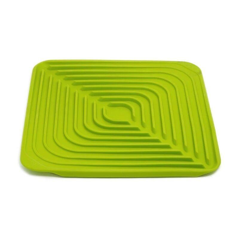Water Cup Drain Pad, Square Silicone Placemat, Non-slip Hollow Water Cup Pad L