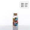 Multi Specification Household Cork Stopper Subpackage Bottle 30mm Diameter Transparent Glass Vial Creative DIY Decoration Tools