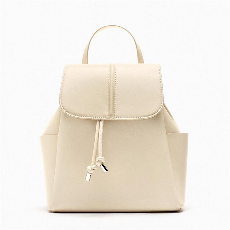 

Дорожные сумки Испания Женские сумки Сотни наплечных сумок Рюкзак-клапан College Wind Большая вместимость Школьный портфель белый