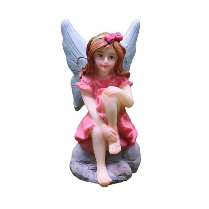 Fairy Flower Resin Crafts Wing Design Micro Landscape Decoration Ornament