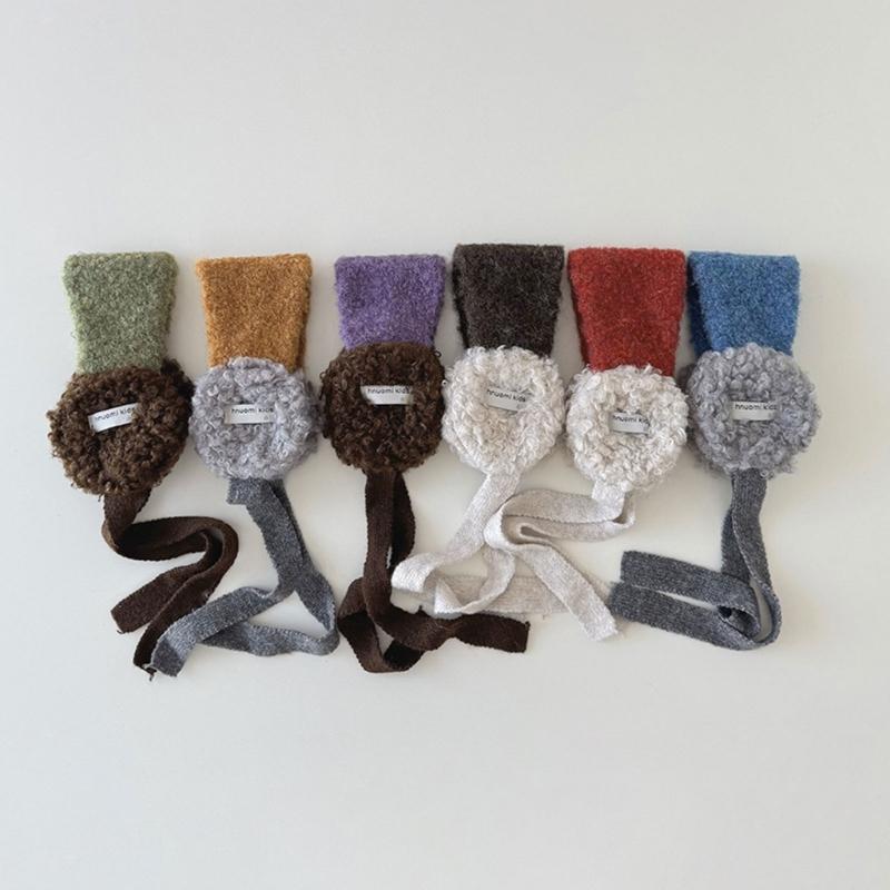Knit Ear Muffs for Children Ages 3 to 12 Providing Excellent Warmth Adjustable Headband for Secure Fit Winter Protection