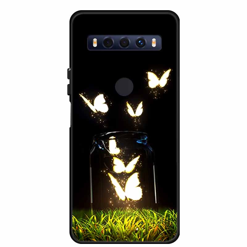 For TCL 10 SE Case Popular Picture Black Silicone Soft Back Cover Case For TCL 10 SE Phone Case Cover 10SE 6.52" Coque Funda Bag