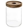 Kitchen Glass Container, Airtight, for Food and Bulk Products, 0.97L