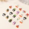 Nail Art Decoration Resin Halloween Nail Charms DIY UV Gel Design Ornaments