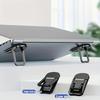 2 Pcs Adjustable Laptop Stand Portable Foldable & Lightweight Ergonomic Riser Holder for Notebook Computer MacBook Keyboard To Improve Desk Posture