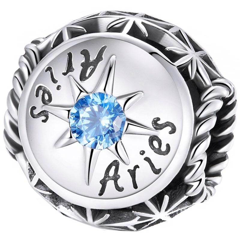 Charms Do Pandora Znak Zodiaku Baran Kamień Urodzinowy