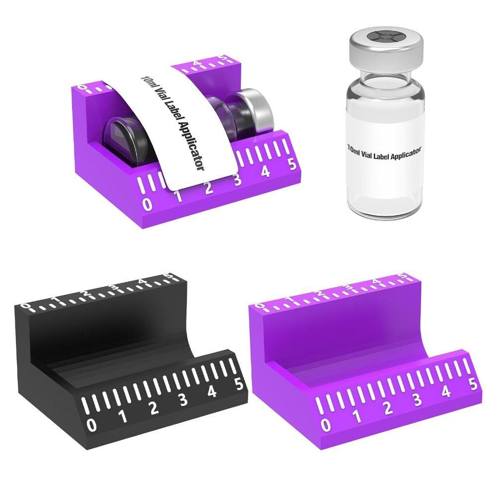 3 ml/10 ml ampulės etikečių aplikatorius, laiko taupymo lipdukų lygiuotės įrankis, daugkartinio naudojimo etiketavimo įrankiai