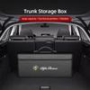 Auto Kofferraum Organizer Box Leder Faltbare Aufbewahrungstasche Für Giulia Stelvio 156 Tonale Brera Giulietta Disco Volante Spide