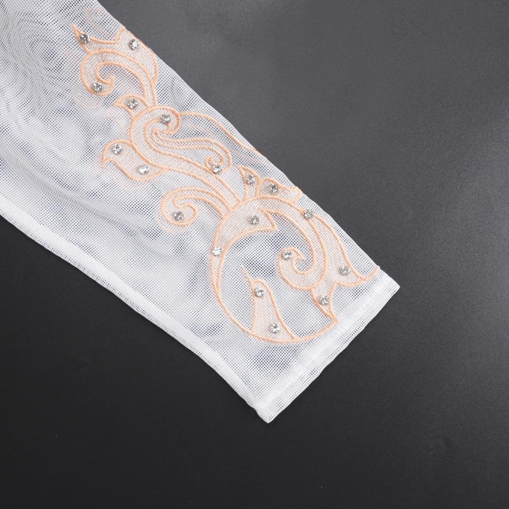 Luxury Beaded V-neck Plus Size Evening Dress for Women