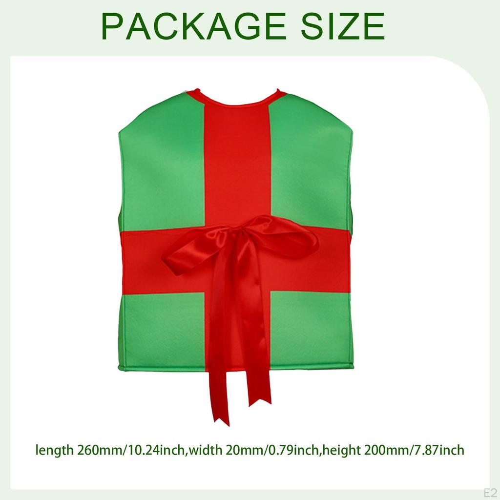 Kids Christmas Gift Box Costume Dress up Outfit for Halloween