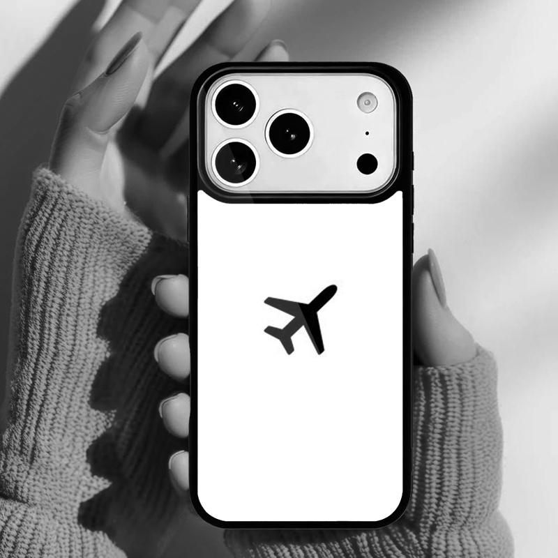 Travel the World of Air Plane Paper Phone Case for iPhone 17 Air 16e 15 14 13 Pro Max Back Cover for 12 11 Pro Coque