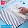 Deli A4 Slide File Report Folder