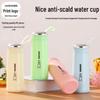 BST Double-Layer Portable Glass Travel Mug