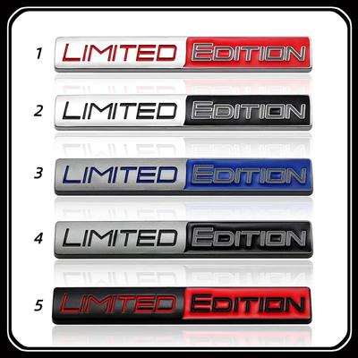 New Style Metal  Limted Edition Emblem Motorcycle Car Body Sticker Grille Badge Decoration Decal Accessories