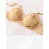Women's Beautifully Embroidered Floral Bra Push Up Pair Breast Support Comfort Bra Thin Brasieres Sexy