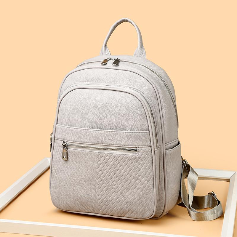 Women's Backpack Soft Leather Backpack