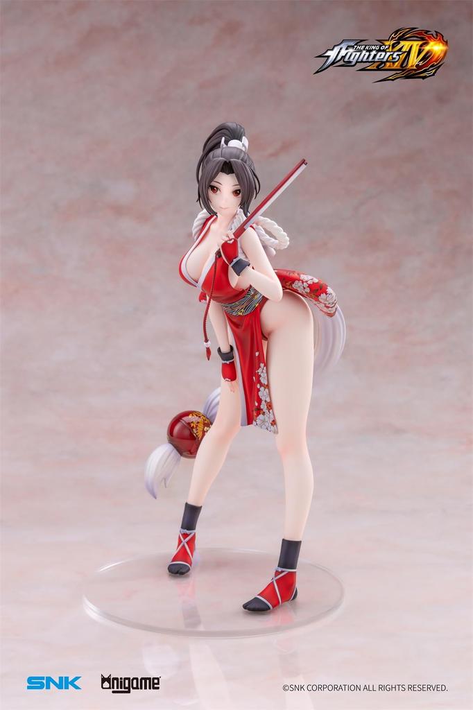AniGame KING OF FIGHTERS King of Fighters Mai Shiranui Scale PVC ABS Painted Complete Figure "THE XIV" [The XIV] 1/6 &
