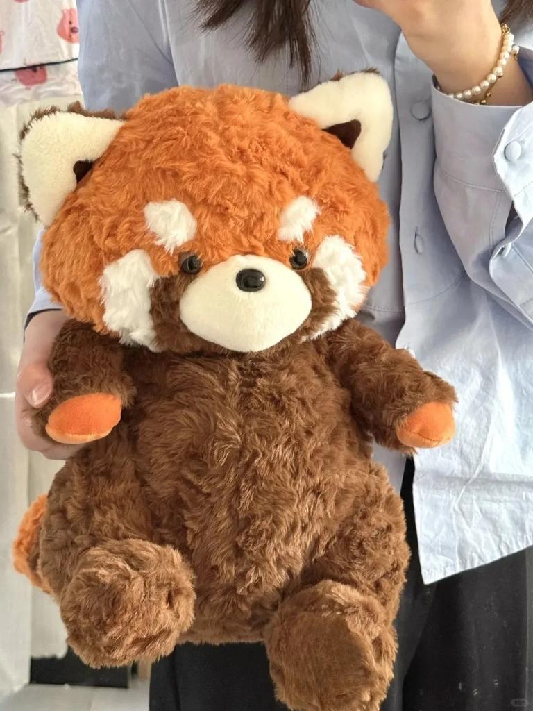 25/35cm Urocze Pluszowe Zabawki Szop Panda Urocza Miękka Wypchana Poduszka Symulacja Zwierząt Leśnych Pluszowe Zabawki dla Dzieci Prezent