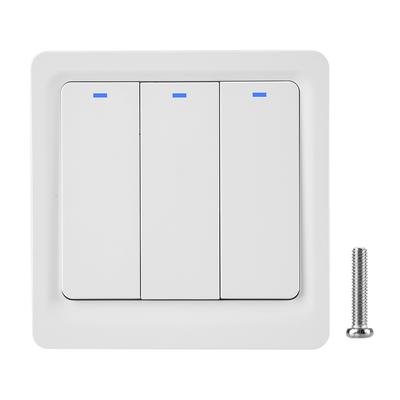 WLAN Smart Fernbedienung Wand Touch Lichtschalter für Google Home Sprachsteuerung EU 100-250V