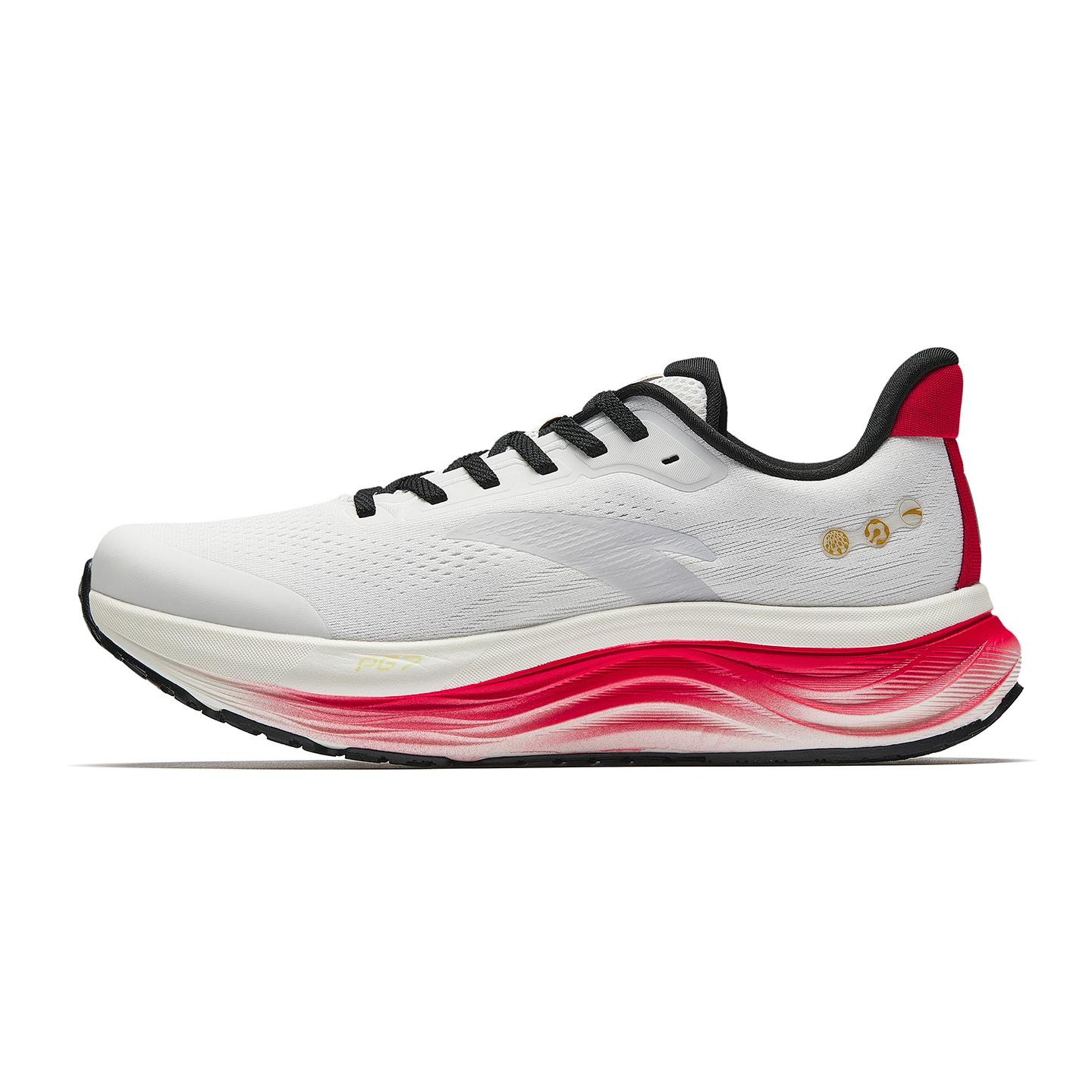 

Anta Low top PG7 Cushioning Midsole A Grip Outsole City Commuting Running Shoes Men s White Red Gray 112615546-1 43