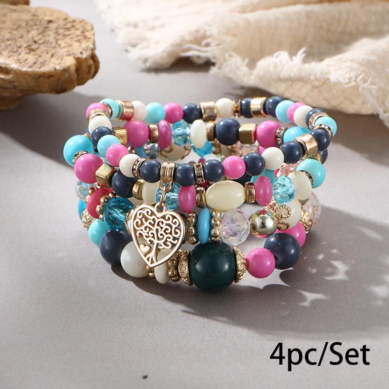 Bohemian Beaded Multi-Layer Ethnic Style Bracelet for Men and Women