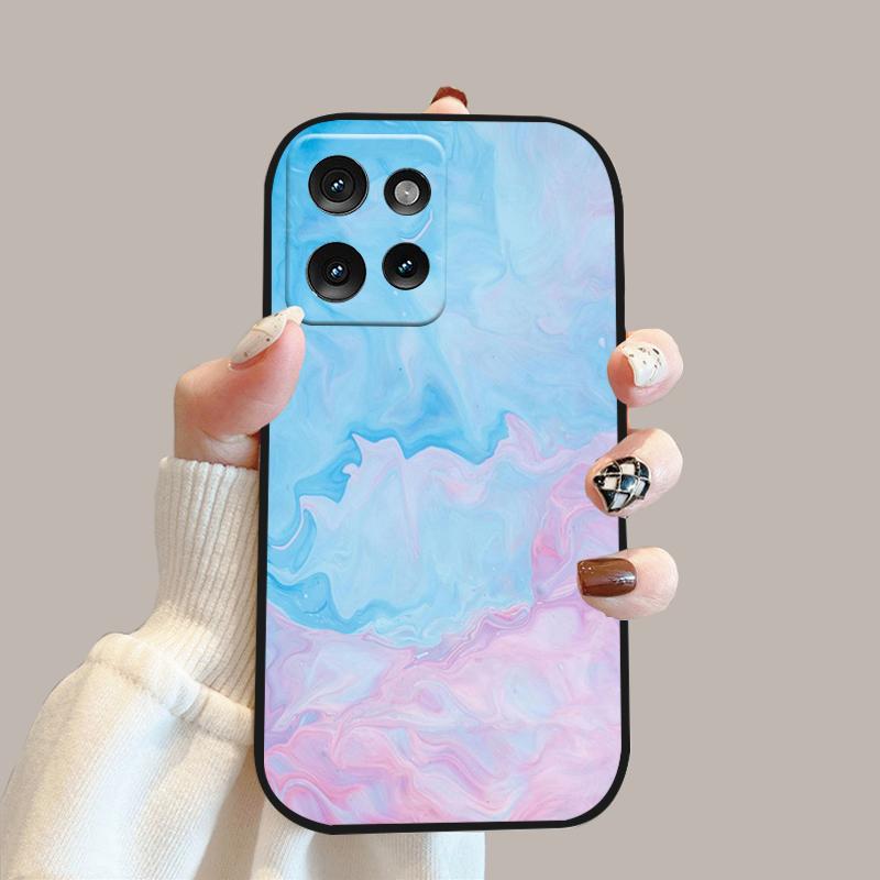 Fashion Painted Coque Case For Moto Edge 50 Soft Silicone TPU Phone Cover For Motorola S50 Edge50 Neo 5G Shockproof Protector