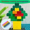200g1x6 DlY Building Blocks Thick FiguresBricks Dots Educational Creative SizeCompatible With Playthings forChildren