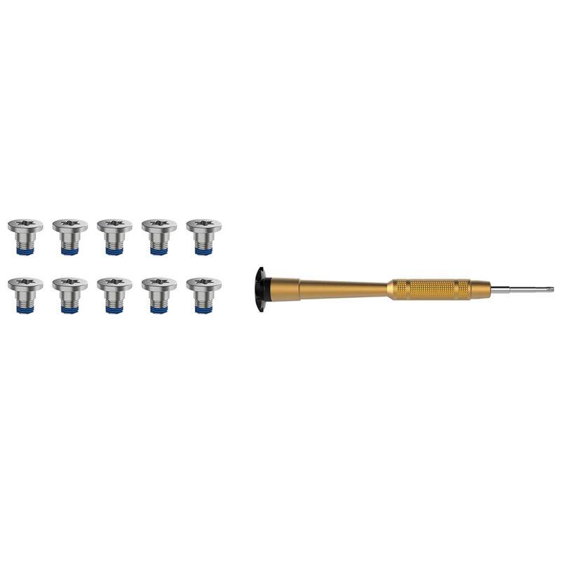 

ABWR-Screwdriver 10Pcs Screw Set For Smart Sunglasses Replacement- Easy To Install Temple Screws