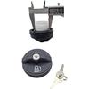 Locking Fuel Cap 7023550 For Bobcat E10 E17 E17Z E19 E20 E25 E26 E32 E32i E34 E35 E35i E42 E45 E50 E55 E85 Excavators A300 A770 S100 S130 S150 S185