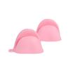 Non-Slip Heat Insulation Kitchen Gloves - Soft Rubber, Anti-Scald, Ideal for Oven and Air Fryer Use