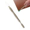 1pc DIY Leather Double Head Edge Oil Gluing Dye Painting Pen Applicator Stick Speed Paint Roller Tool Leather Craft Tools