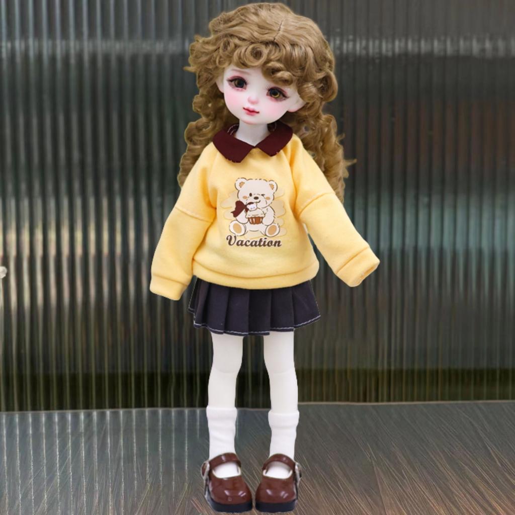 1/6 BJD Doll Dress 30cm Dolls Set Plaque Skirt Doll Accessories